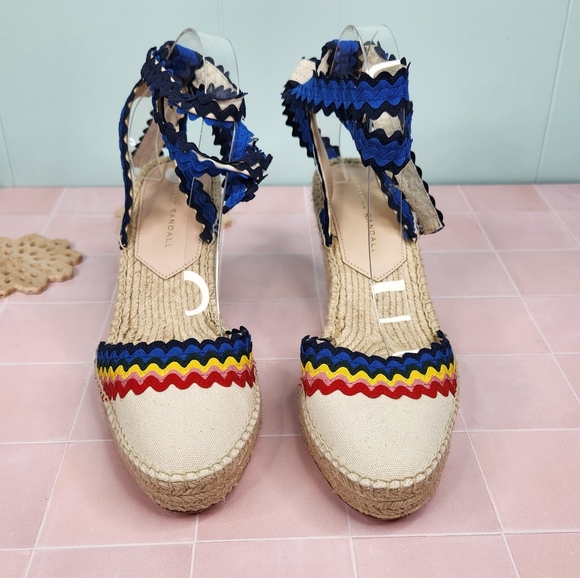 Loeffler Randall Rainbow Ginny Espadrille Wedges - Picture 5 of 10